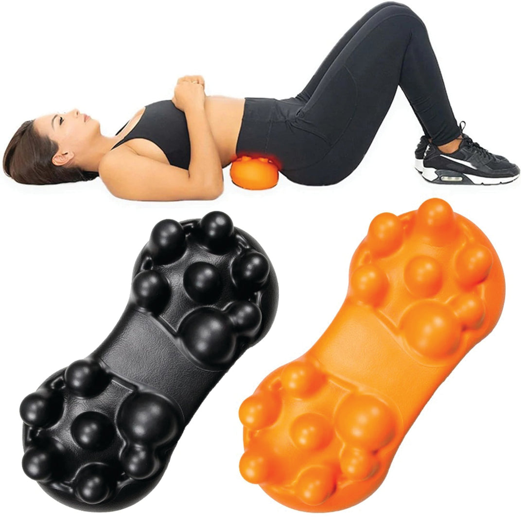 Premium Sciatica Massager for Deep Tissue and Myofascial Release – Hip and Lower Back Trigger Point Massage Tool for Butt, Glute, SI Joint, Pelvic, Psoas Pain Relief, Compact and Portable - PhysioFitLab