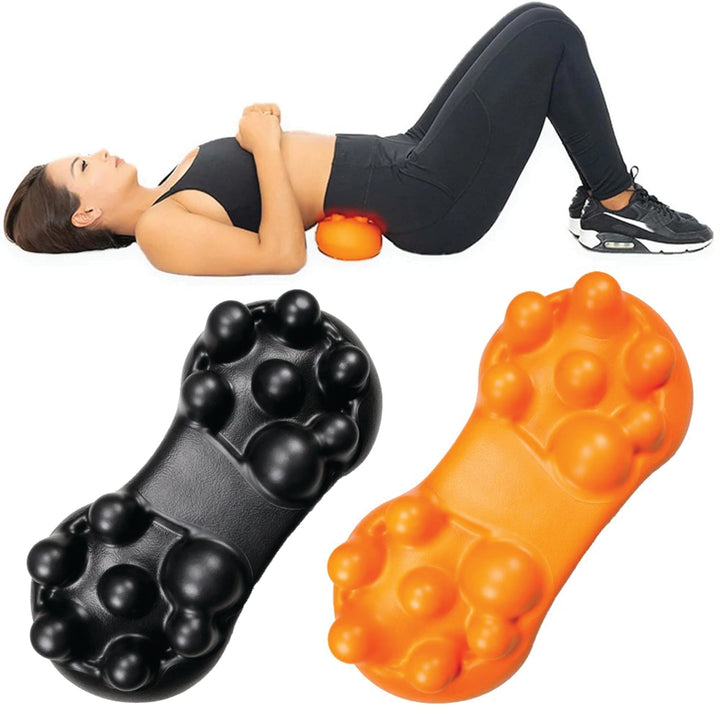 Premium Sciatica Massager for Deep Tissue and Myofascial Release – Hip and Lower Back Trigger Point Massage Tool for Butt, Glute, SI Joint, Pelvic, Psoas Pain Relief, Compact and Portable - PhysioFitLab