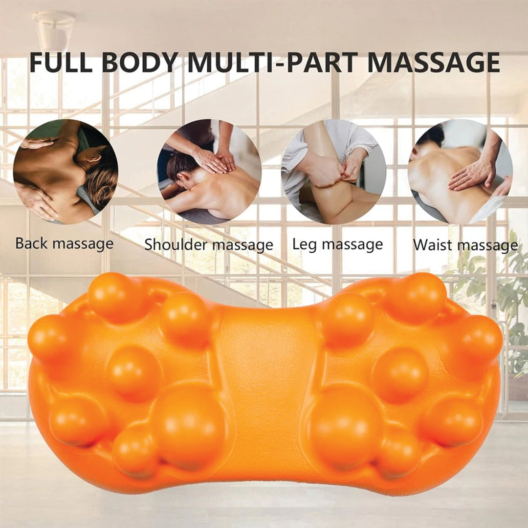 Premium Sciatica Massager for Deep Tissue and Myofascial Release – Hip and Lower Back Trigger Point Massage Tool for Butt, Glute, SI Joint, Pelvic, Psoas Pain Relief, Compact and Portable - PhysioFitLab