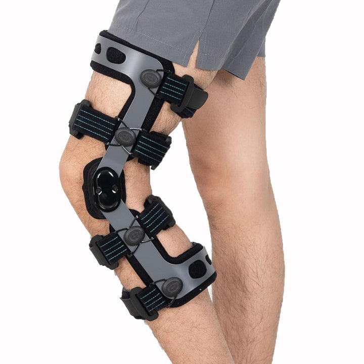 Premium Unloader Knee Brace – Arthritis Pain Relief, Osteoarthritis Support, Adjustable ROM, Post-Surgery Recovery Aid, One Size - PhysioFitLab