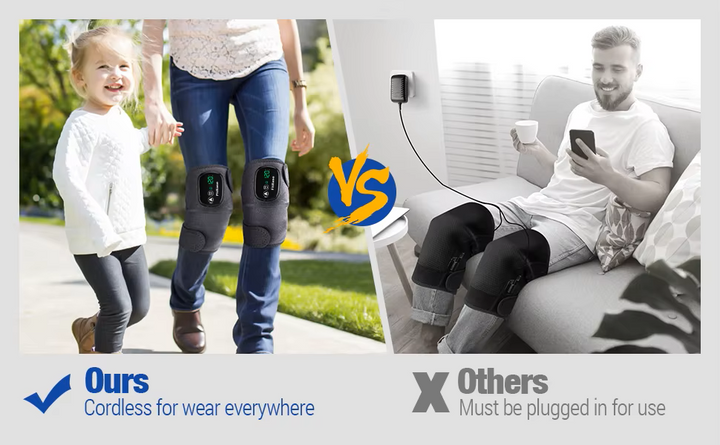 Premium Electrically Heated Shoulder Pads - USB Charging, 3 Heating Levels, 5000mAh Battery, Vibration Massage Device for Pain Relief and Muscle Relaxation - PhysioFitLab