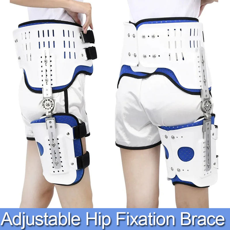 Premium Hip Stabiliser Support Brace for Sciatic Nerve Pain Relief | Adjustable Hip Abduction Orthosis | Soft & Comfortable Fixation for Hip Injuries & Post-operative Recovery - PhysioFitLab