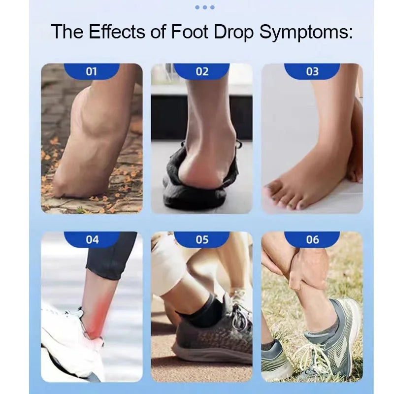 Premium AFO Drop Foot Brace Orthosis - Lightweight Ankle Support Stabilizer for Men and Women, Comfort Fit for Foot Drop, Arthritis, Sprains, and Rehabilitation, Multiple Sizes Available - PhysioFitLab