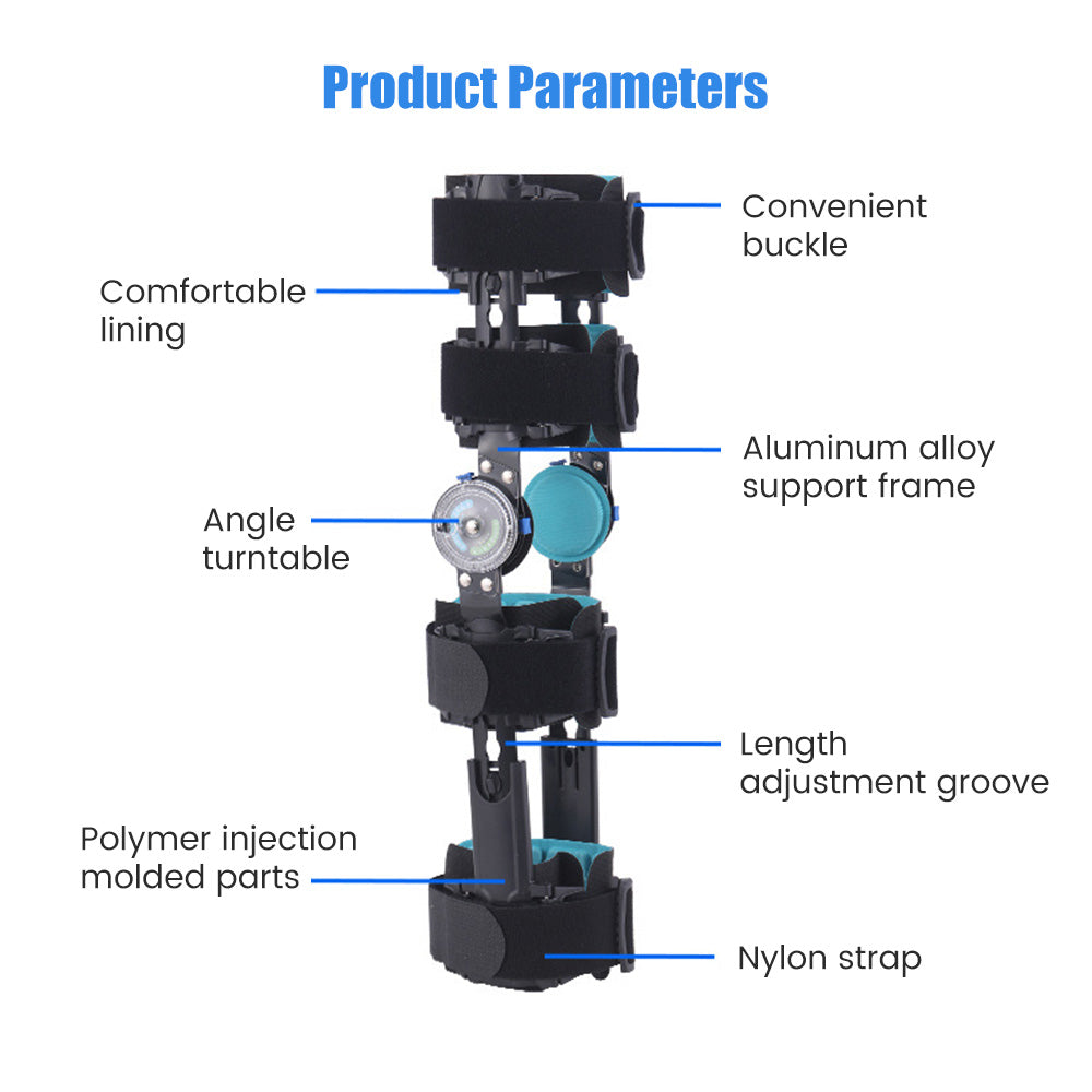 Premium Unloader Knee Brace – Arthritis Pain Relief, Osteoarthritis Support, Adjustable ROM, Post-Surgery Recovery Aid, One Size - PhysioFitLab