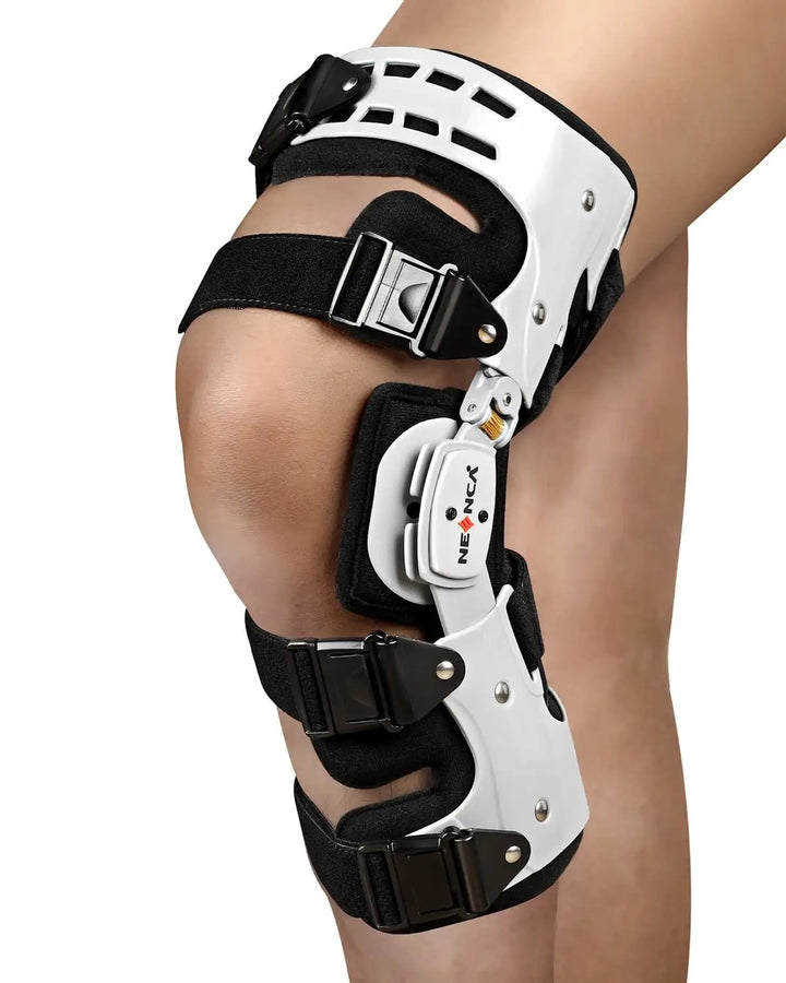 Premium Unloader Knee Brace – Arthritis Pain Relief, Osteoarthritis Support, Adjustable ROM, Post-Surgery Recovery Aid, One Size - PhysioFitLab