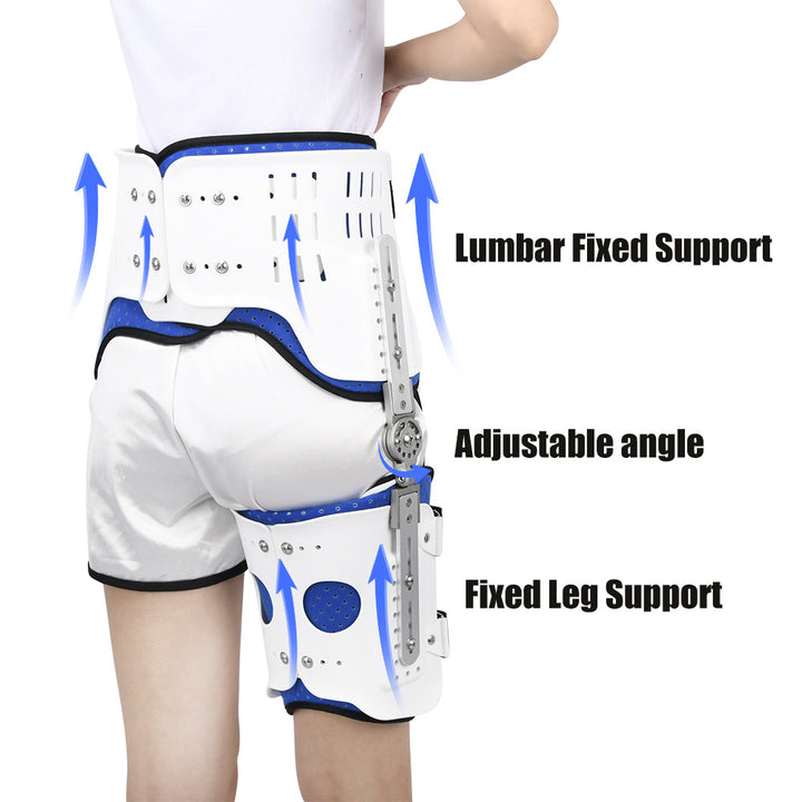 Premium Hip Stabiliser Support Brace for Sciatic Nerve Pain Relief | Adjustable Hip Abduction Orthosis | Soft & Comfortable Fixation for Hip Injuries & Post-operative Recovery - PhysioFitLab