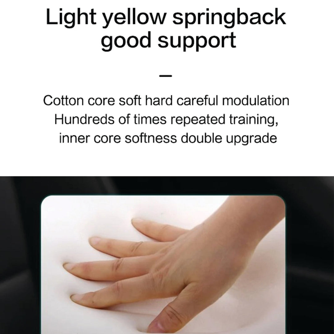 Premium Orthopedic Memory Foam Seat Cushion – Tailbone & Sciatica Pain Relief, Non-Slip, Prostate Comfort, Back Support for Office Chair & Car - PhysioFitLab