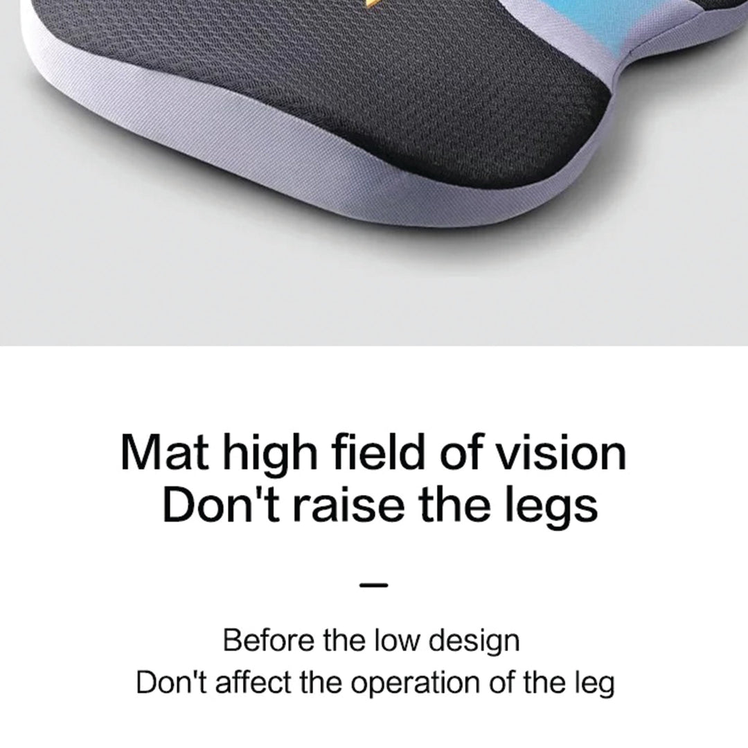 Premium Orthopedic Memory Foam Seat Cushion – Tailbone & Sciatica Pain Relief, Non-Slip, Prostate Comfort, Back Support for Office Chair & Car - PhysioFitLab